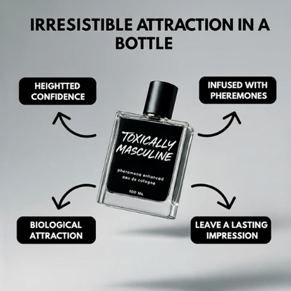 Toxically Masculine Pheromone Infused Cologne